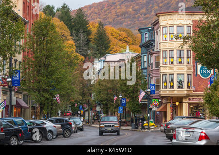 USA, Pennsylvania, Jim Thorpe, les bâtiments de la ville Banque D'Images