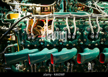 Le Canada, l'Ontario, Ottawa, capitale du Canada, Musée canadien de l'Aviation, WW2 -ère, Sabre VII moteur d'avion Banque D'Images