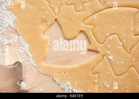 Faire des biscuits de Noël, still life Banque D'Images