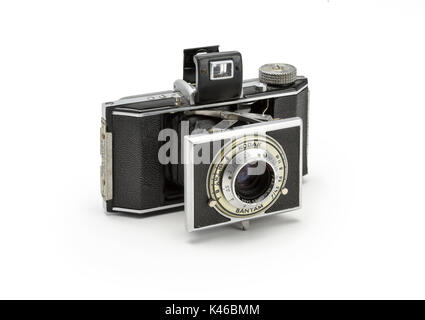 Bantam 828 Kodak Vintage Camera Film de pliage des années 1930 Banque D'Images