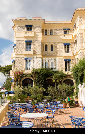 Belles rivières hôtel de luxe à Juan les Pins, Côte d'Azur, France Banque D'Images