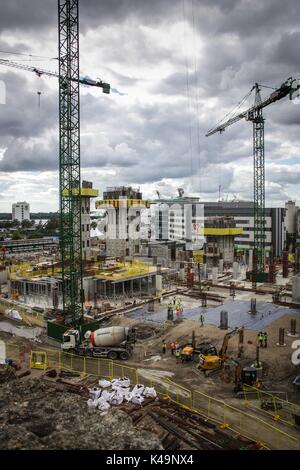 Construction de la Watermark Showcase Cinema à Southampton Banque D'Images