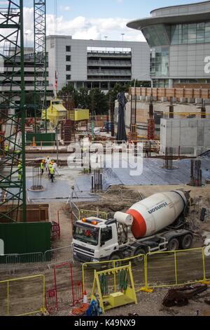 Construction de la Watermark Showcase Cinema à Southampton Banque D'Images