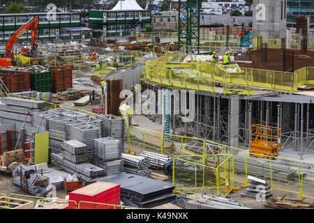 Construction de la Watermark Showcase Cinema à Southampton Banque D'Images