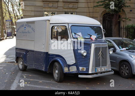 Paris, France, Musée d'Orsey, Van d'époque, immeuble, Restaurant dans le Musée, Banque D'Images