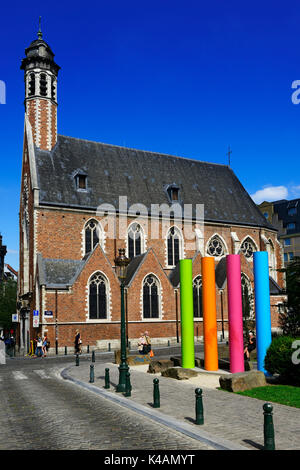 Chapelle de la madeleine, Bruxelles, Belgique Banque D'Images