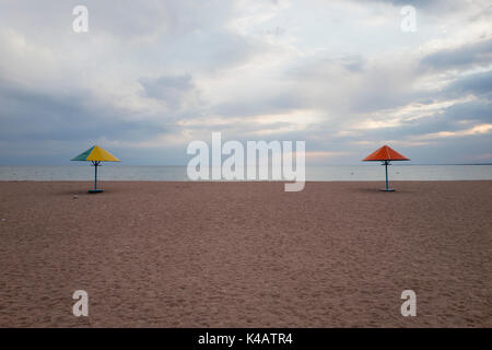 Cholpon Ata, Issyk-kul, Kirghizistan Banque D'Images