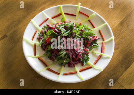 Salade d’oignons Banque D'Images