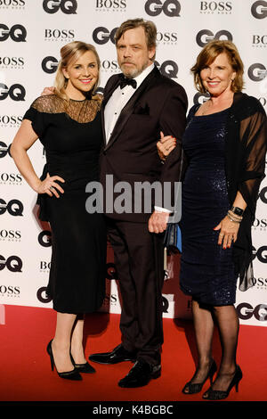 Londres, Royaume-Uni. 05 Sep, 2017. Mark Hamill , Marilou York à GQ Men of the Year Awards 2017 le mardi 5 septembre 2017 qui a eu lieu à la Tate Modern de Londres. Photo : Mark Hamill , Marilou York. Credit : Julie Edwards/Alamy Live News Banque D'Images