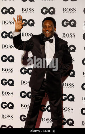 Londres, Royaume-Uni. 05 Sep, 2017. Pele à GQ Men of the Year Awards 2017 le mardi 5 septembre 2017 qui a eu lieu à la Tate Modern de Londres. Sur la photo : Pele. Credit : Julie Edwards/Alamy Live News Banque D'Images