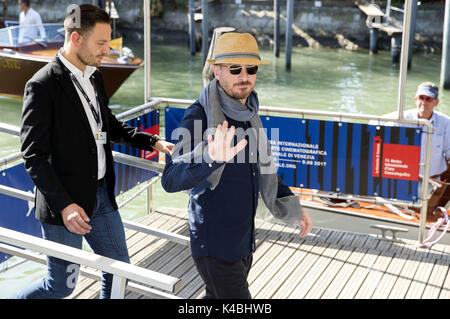 Venise, Italie. 05 Sep, 2017. Darren Aronofsky après la "Mère !' photocall au 74e Festival International du Film de Venise au Palazzo del Casino sur Septembre 05, 2017 à Venise, Italie | Verwendung weltweit/alliance photo Credit : dpa/Alamy Live News Banque D'Images