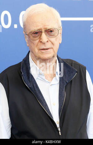 Venise, Italie. 05 Sep, 2017. Michael Caine au cours de la 'My Generation' photocall au 74e Festival International du Film de Venise au Palazzo del Casino sur Septembre 05, 2017 à Venise, Italie | Verwendung weltweit/alliance photo Credit : dpa/Alamy Live News Banque D'Images