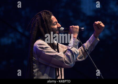 Julian Marley en Concert Banque D'Images