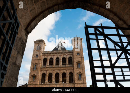 Le Rova d'Antananarivo ou Palais de la Reine, Palais Royal complexe, Madagascar Banque D'Images