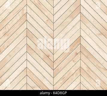 Parquet chevron brun naturel. La texture du bois. Banque D'Images