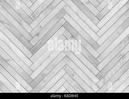 Parquet chevron gris naturel. La texture du bois. Banque D'Images