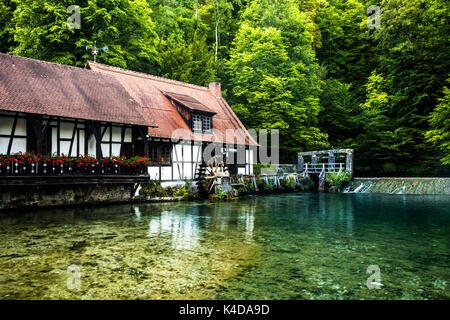 Blautopf Blaubeuren Banque D'Images