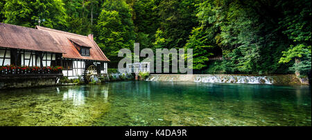 Blautopf Blaubeuren Banque D'Images