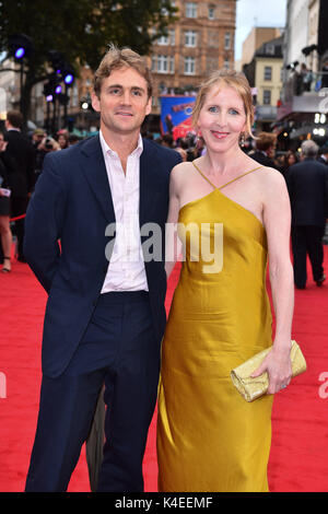 Fenella Woolgar arrivant au Victoria & Abdul première au cinéma Odéon, Londres. ASSOCIATION DE PRESSE Photo. Photo Date : le mardi 5 septembre. Crédit photo doit se lire : Matt Crossick/PA Wire. Banque D'Images