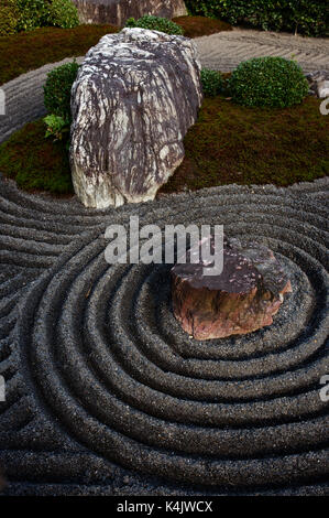 Taizo-in rock garden, Kyoto, Japon, Asie Banque D'Images