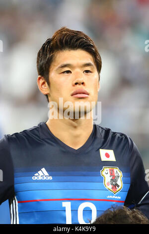 Jeddah, Arabie saoudite. 12Th Mar, 2017. Hiroki Sakai (JPN) Football/soccer : FIFA World Cup 2018 Qualification de la Russie Asiatique ronde finale match du groupe B entre l'Arabie saoudite 1-0 Japon au King Abdullah Sports City Stadium à Jeddah, Arabie saoudite . Mm. Kenzaburo Crédit : Matsuoka/AFLO/Alamy Live News Banque D'Images