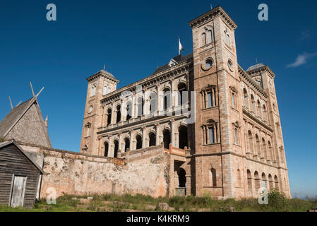 Le Rova d'Antananarivo ou Palais de la Reine, Palais Royal complexe, Madagascar Banque D'Images