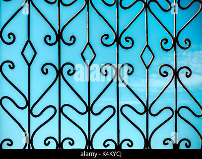 Une grille d'une fenêtre Banque D'Images