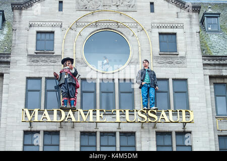Amsterdam, Pays-Bas - 05 septembre 2017 : musée de cire Madame Tussauds à Amsterdam, Pays-Bas Banque D'Images
