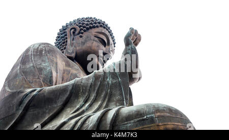 Big Buddha sur l'île de Lantau Banque D'Images