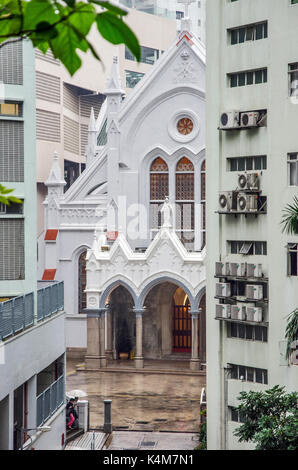 HONG KONG, HONG KONG, Mai 03, 2013 : vue sur la cathédrale de l'immaculée conception de hong kong. Banque D'Images