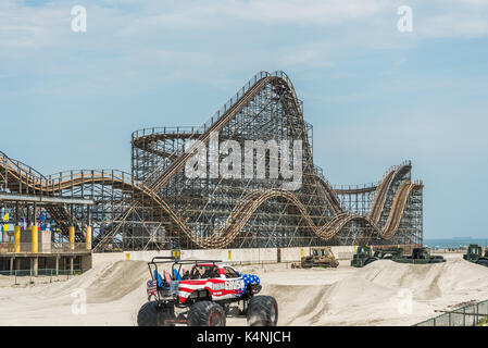 Adventure Pier à Wildwood, New Jersey Banque D'Images