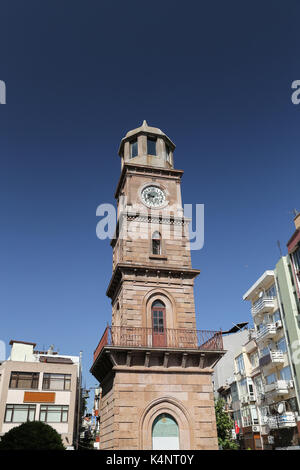 Tour de l'horloge à canakkale canakkale, Turquie ville Banque D'Images