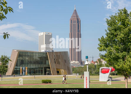 Atlanta GA - 19 août 2017 : Centre national pour les droits civils et humains Banque D'Images