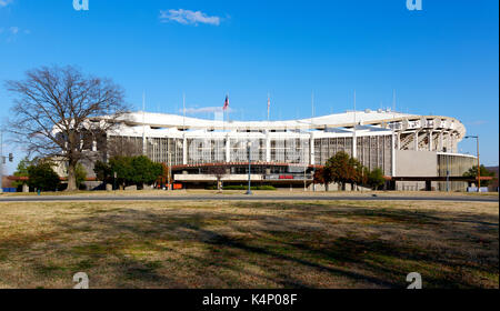 Washington DC, États-Unis - 26 février 2017. Robert E. Kennedy Memorial Stadium à Washington, D.C., communément appelé stade RFK Banque D'Images