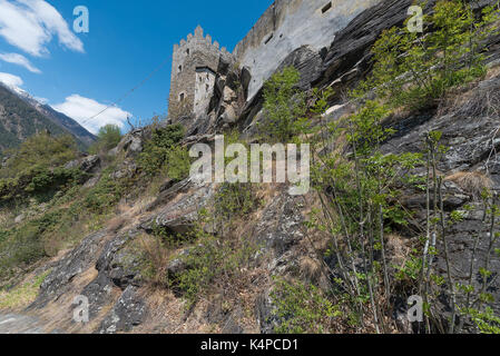 Château de Juval, Tyrol du Sud, Italie Banque D'Images