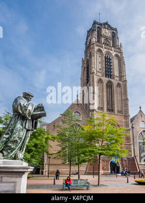 Pays Bas, Hollande-du-Sud, de Rotterdam, de Grote Sint-Laurenskerk, l'église Saint-Laurent Banque D'Images