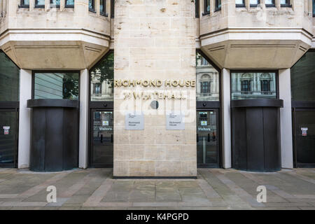 Le ministère de la Santé pour l'Richmond House, Whitehall, Londres, UK Banque D'Images