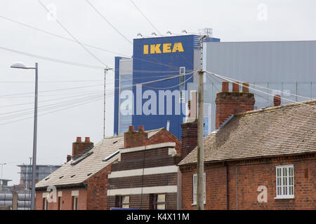 Le magasin Ikea à Coventry, Royaume-Uni Banque D'Images