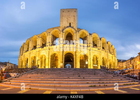 La Ville d'Arles et Oldt, France Banque D'Images