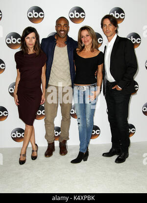 ABC Disney TCA Summer Press Tour 2017 comprend : Finola Hughes, Donnell Turner, Nancy Lee Grahn, Michael Easton Où : Los Angeles, California, United States Quand : 06 août 2017 : Crédit M. Adriana Barraza/WENN.com Banque D'Images