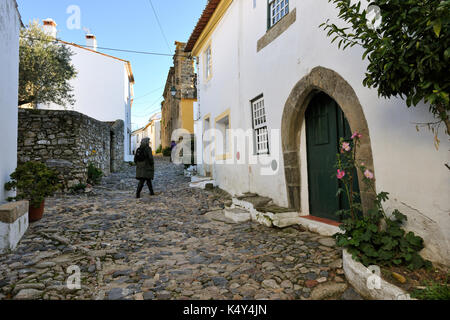 Vieux quartier de Castelo de vide. Alentejo, Portugal (MR) Banque D'Images