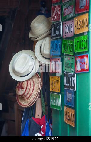 Boutique de souvenirs à la Havane, Cuba Banque D'Images