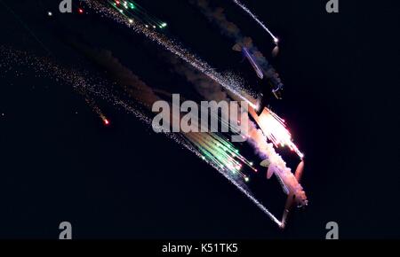 Twister, l'équipe de démonstration aérienne à Bournemouth Air Festival Banque D'Images