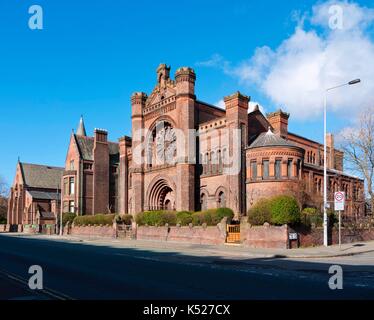 Princes Road, Liverpool Synagogue Banque D'Images