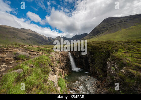 Piscines,fée Glenbrittle, île de Skye, Écosse Banque D'Images