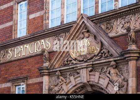 Les bains de St Pancras & Public Hall, le Prince of Wales Road, Kentish Town, Londres, Angleterre, Royaume-Uni Banque D'Images