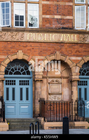 Les bains de St Pancras & Public Hall, le Prince of Wales Road, Kentish Town, Londres, Angleterre, Royaume-Uni Banque D'Images