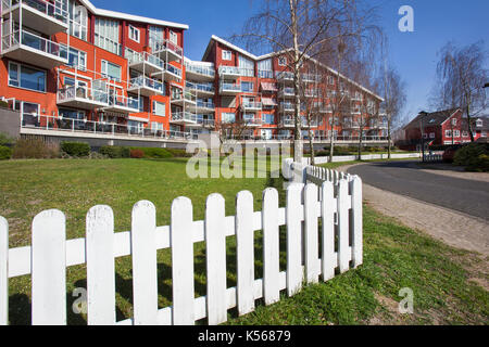 Immeuble moderne aux Pays-Bas Banque D'Images