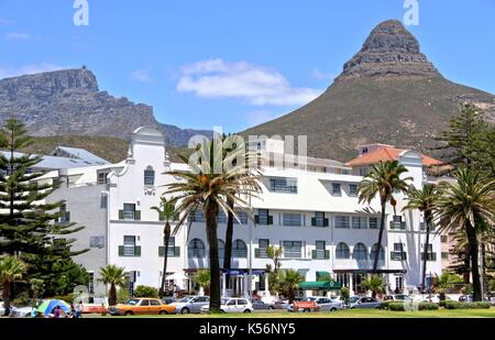 Winchester Mansions hotel, Sea Point, Cape Town Banque D'Images