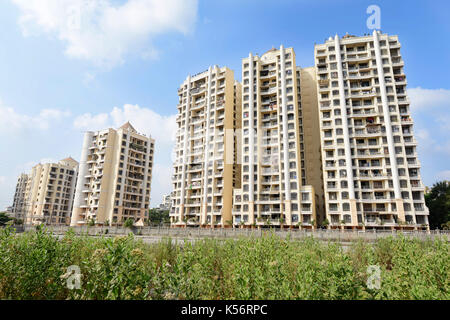 Mumbai, Inde,Mai 23,2015 : complexe résidentiel à kalyan, thane près de Bombay, Maharashtra, Inde Banque D'Images